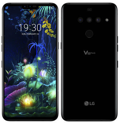 Появились полосы на экране телефона LG V50S ThinQ 5G